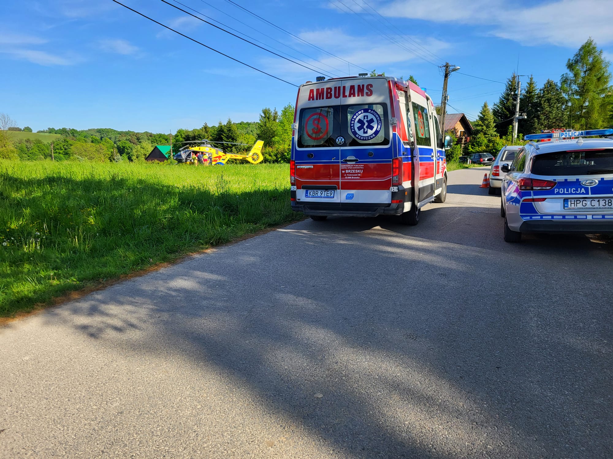 Trwa prokuratorskie śledztwo w sprawie tragedii podczas rozbiórki budynku w Dębnie / zdjęcia